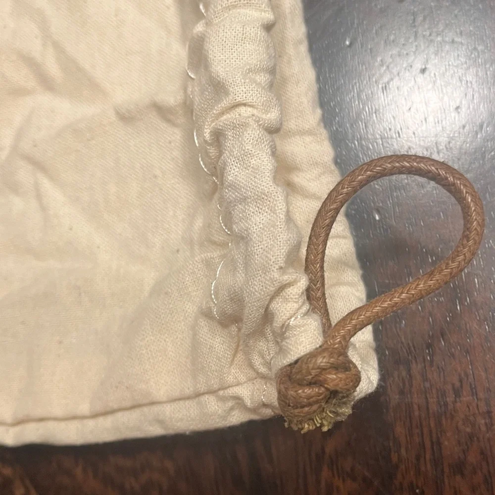 Michael Kors Cream Drawstring Dust Bag  21” x 21”